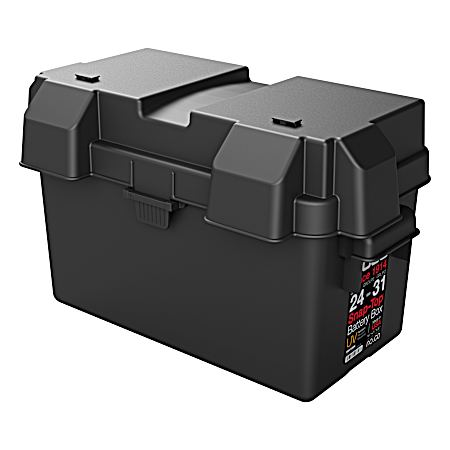 Group 24-31 Black Battery Box