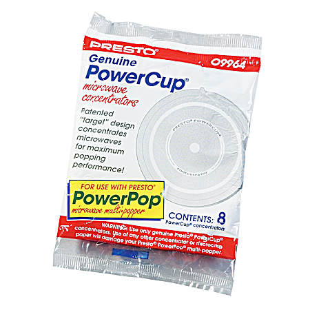 PowerCup Microwave Concentrators - 8 Pk