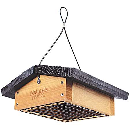 Upside-Down Suet Feeder