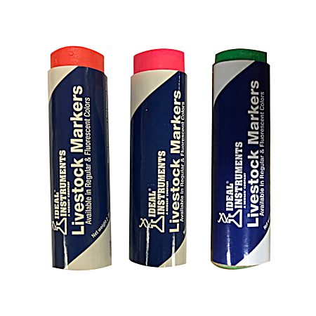 Mixed Livestock Markers - 3 Pk