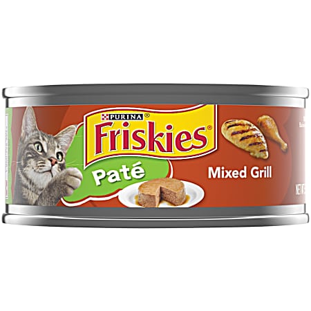 Friskies Adult Mixed Grill Pate Wet Cat Food