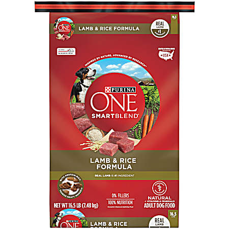 ONE SmartBlend Adult Lamb & Rice Dry Dog Food