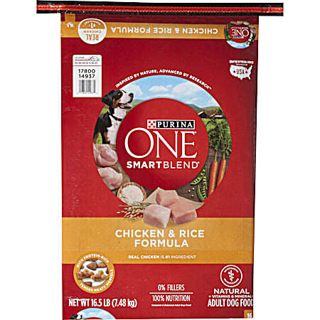 Purina ONE SmartBlend Chicken & Rice Adult Dry Dog Food