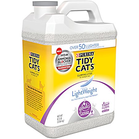 Tidy Cats LightWeight With Glade Clumping Litter, 8.5 Lb