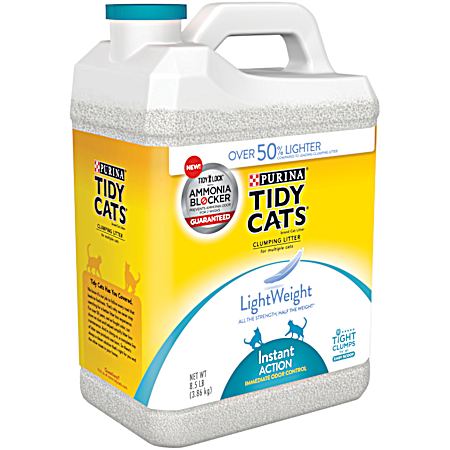Tidy Cats LightWeight Instant Action Clumping Litter, 8.5 Lb