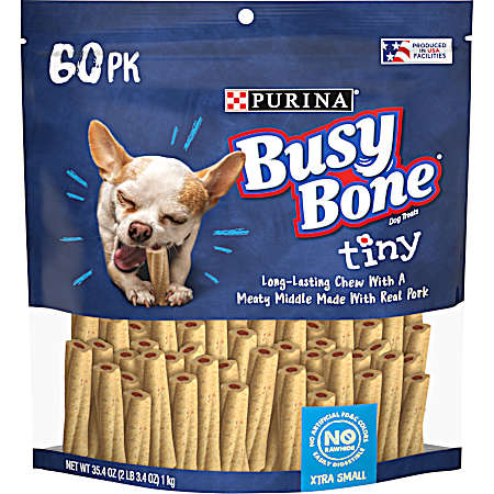 Busy Bone Tiny Extra Small Breed Dog Chew Treats
