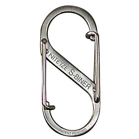 S-Biner Stainless Steel Dual Carabiner Clip