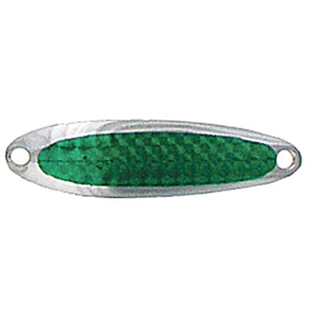 Krocodile Spoon - Chrome/Green Prism-Lite
