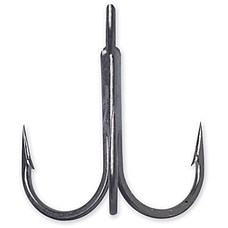 Vanadium Inline Round Treble Hook - Black Nickel
