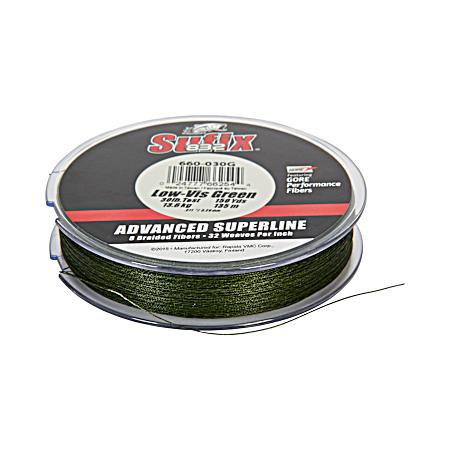 832 Advanced Superline Low-Vis Green Braided Fishing Line