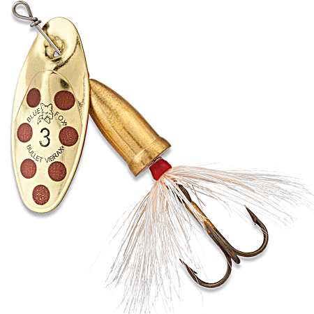 Vibrax Bullet Fly - Gold/Brown