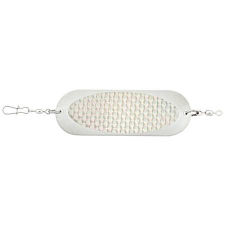 Trout & Kokanee Dodger - Chrome/Silver Prism-Lite