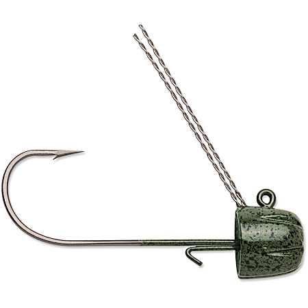 Finesse Weedless Jig - Green Pumpkin