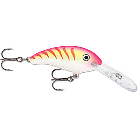 Pink Tiger UV Shad Dancer Crankbait