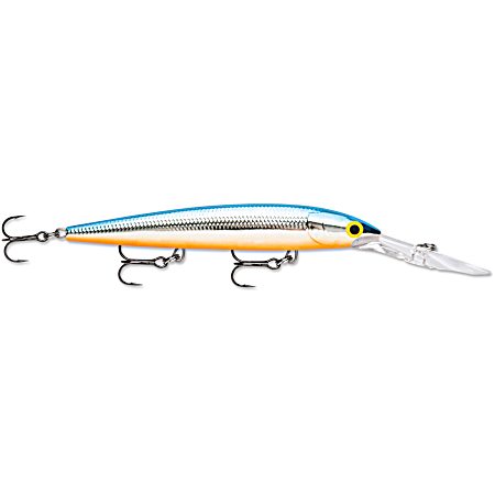 Silver Blue Down Deep Husky Jerk Crankbait