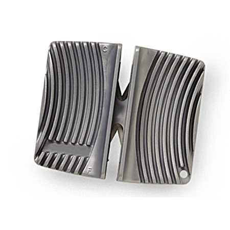 Coarse/Fine Two-Stage Ceramic Sharpener