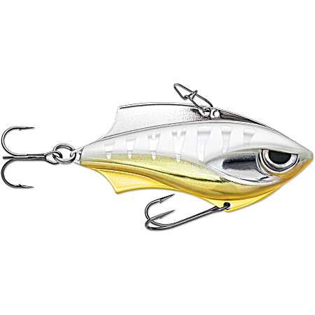 Albino Chrome Tiger Rap-V Blade Crankbait