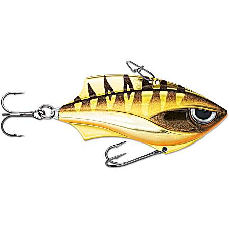 Gold Chrome Tiger Rap-V Blade Crankbait