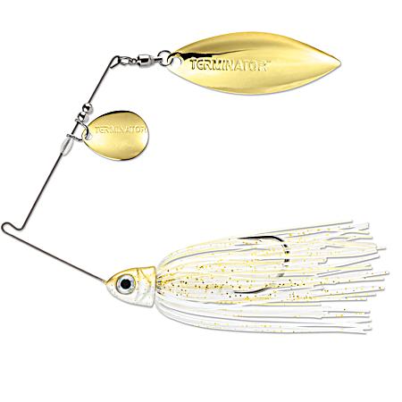 Pale Gold Shiner Pro Series Spinnerbait