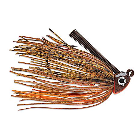 Pumpkin Orange Heavy Duty Swim Jig