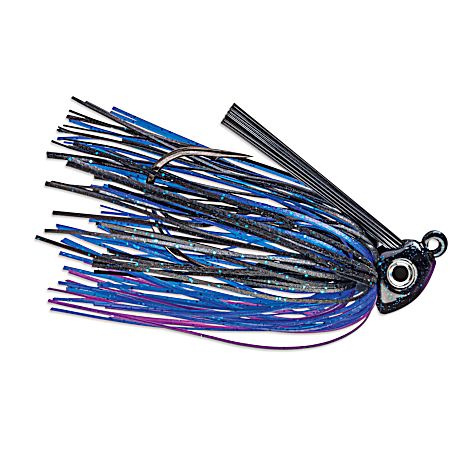 Black Blue Purple Heavy Duty Swim Jig