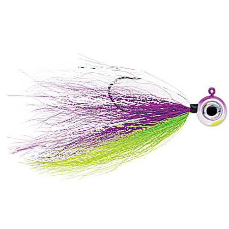 Purple Albino Moon Tail Jig