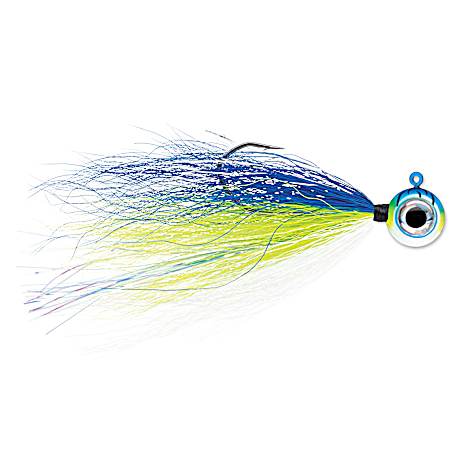 Blue Fire UV Moon Tail Jig