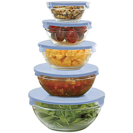 10 Pc. Glass Bowl Set