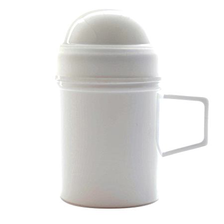 Plastic Sugar/Flour Shaker w/ Lid