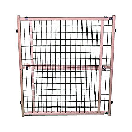 32 in Extra-Wide Wire Mesh Pet Gate
