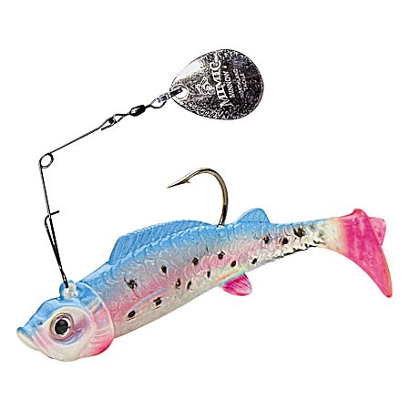 Mimic Minnow Spin - Glow Rainbow