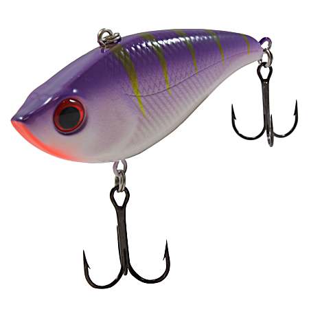 Rippin' Shad - Glo Purple Tiger