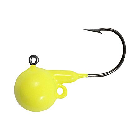 Super Glo Chartreuse Fire-Ball Jig