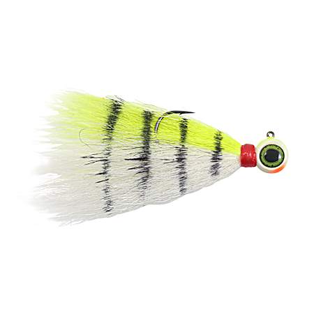 Chartreuse Deep-Vee Bucktail Jig