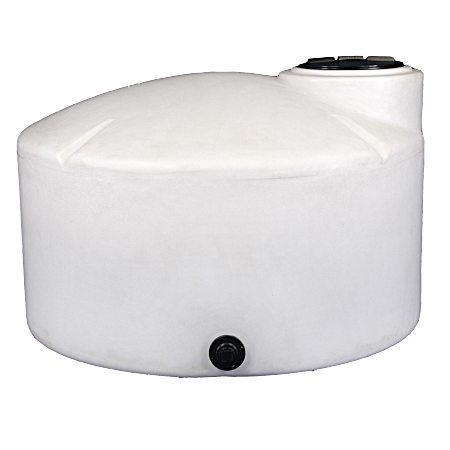 550 gal White Vertical Storage Tank