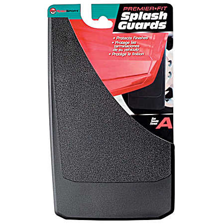 A-Series Premier Black Splash Guards - 2 Pk