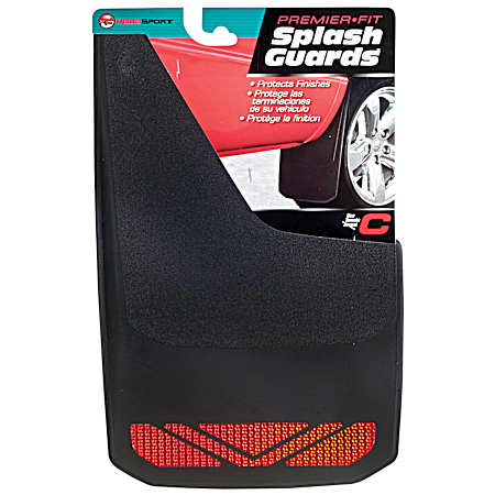 C-Series Premier Red Prism Splash Guards - 2 Pk