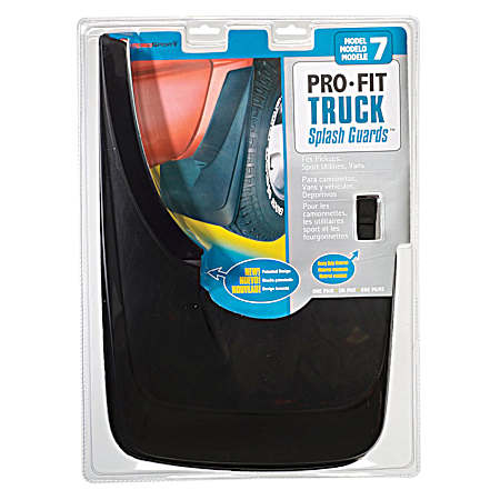 Pro-Fit Truck Splash Guards - 2 Pk