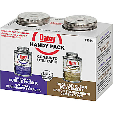 Handy Pack 4 fl oz CPVC & PVC Primer & Cement