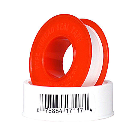 1/2 in x 520 in White PTFE Thread Seal Tape