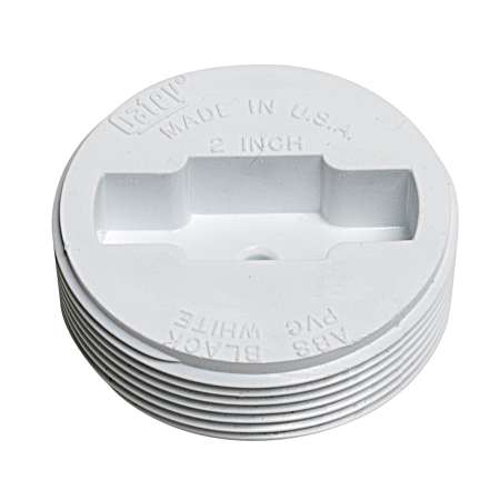 3 in All Plastic Snap-In Drain, Waste & Vent Cleanout Assembly Replacement Plug