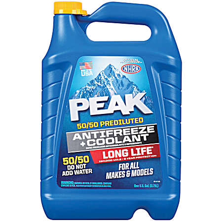 Long Life 1 gal 50/50 Antifreeze & Coolant