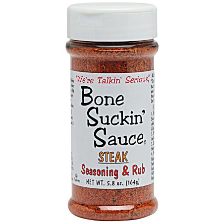 5.8 oz. Bone Suckin' Sauce Steak Seasoning & Rub
