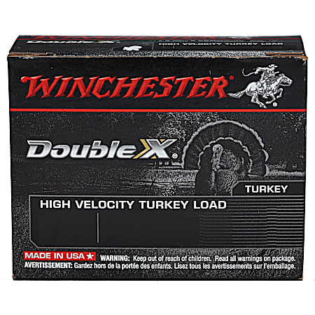 12 Gauge Double X High Velocity Turkey 3'' 4 Shot Shotshells - 10 Rounds