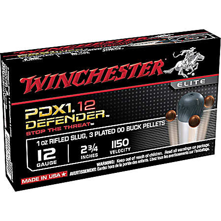 12 Gauge PDX1 Elite Defender 2.75'' Shotshells - 10 Rounds