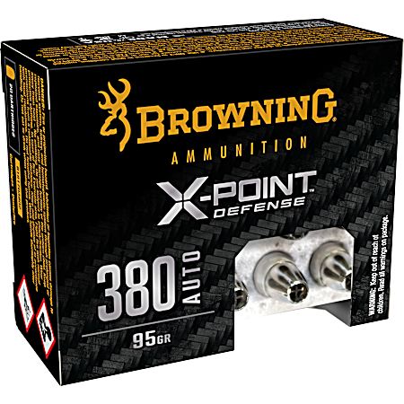 380 ACP 95 Grain Ammunition - 20 Rounds