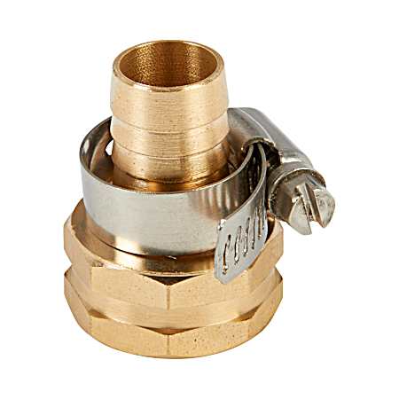 5/8 in Female Brass Shank Mender