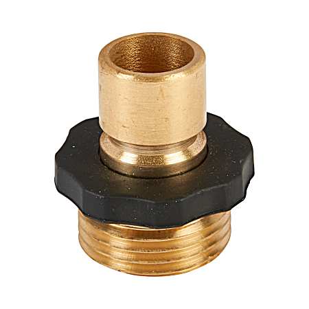 Brass Male Quick-Connect Hose Fitting