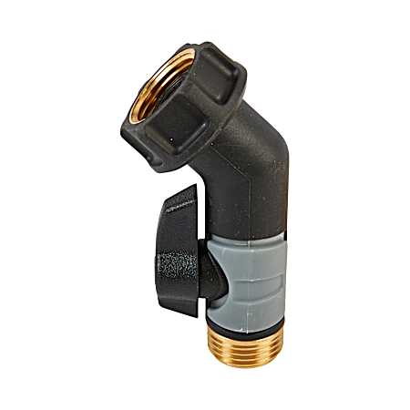 Pro Flo Gooseneck Coupling w/ Shut-Off