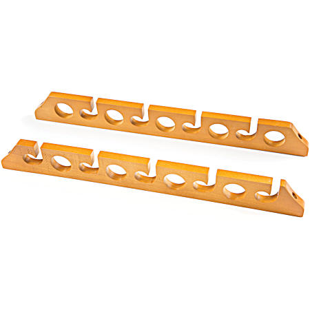 Wood Ceiling Horizontal Rod Rack